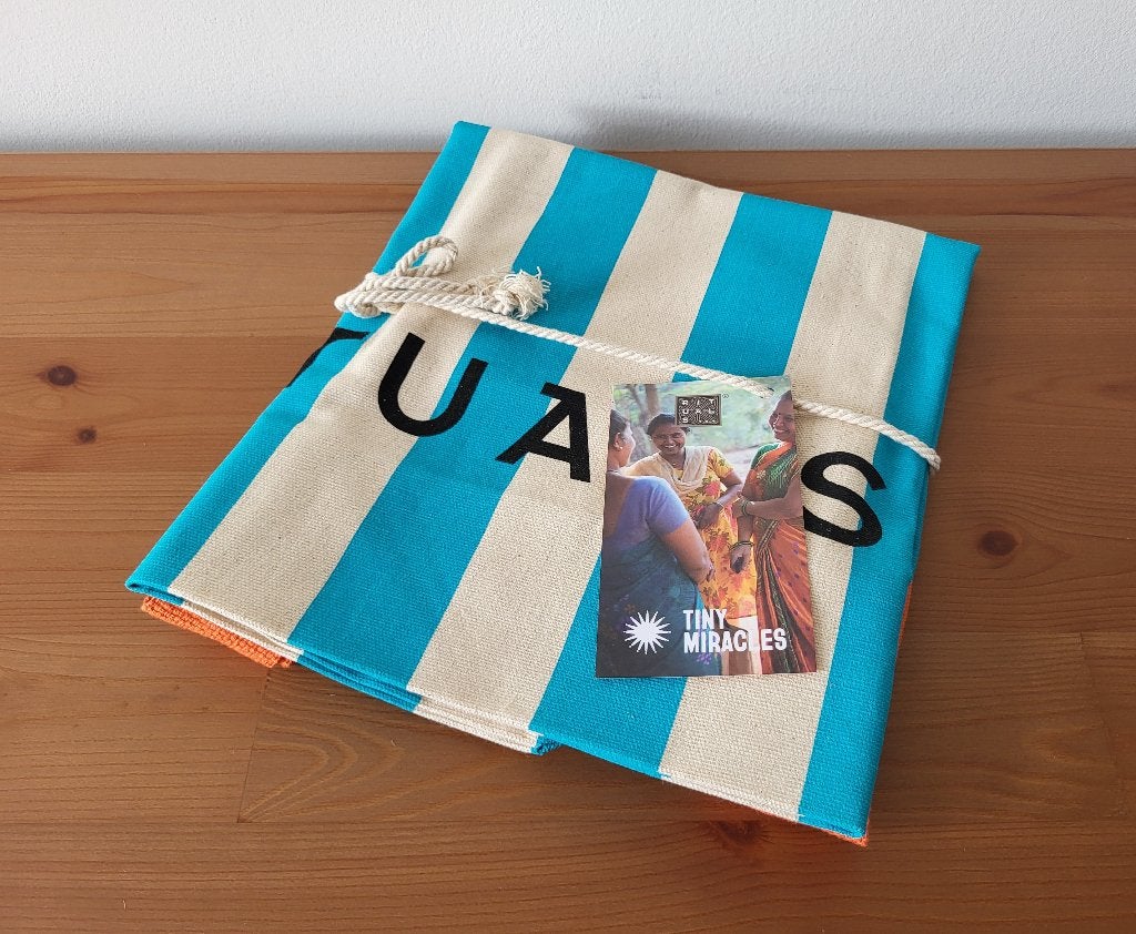 Rituals Beach Bag - Strandtas Shopper Blue - Limited Edition, Ophalen of Verzenden, Nieuw, Blauw, Overige typen
