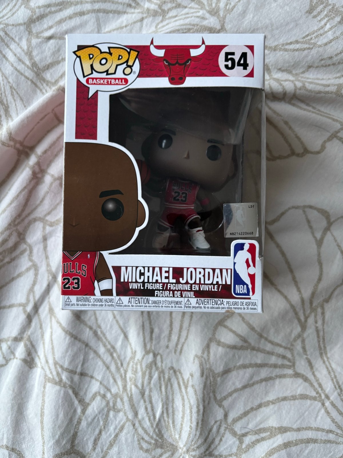 Funko Pop! Michael Jordan #54 - Chicago Bulls NBA, Ophalen of Verzenden, Nieuw