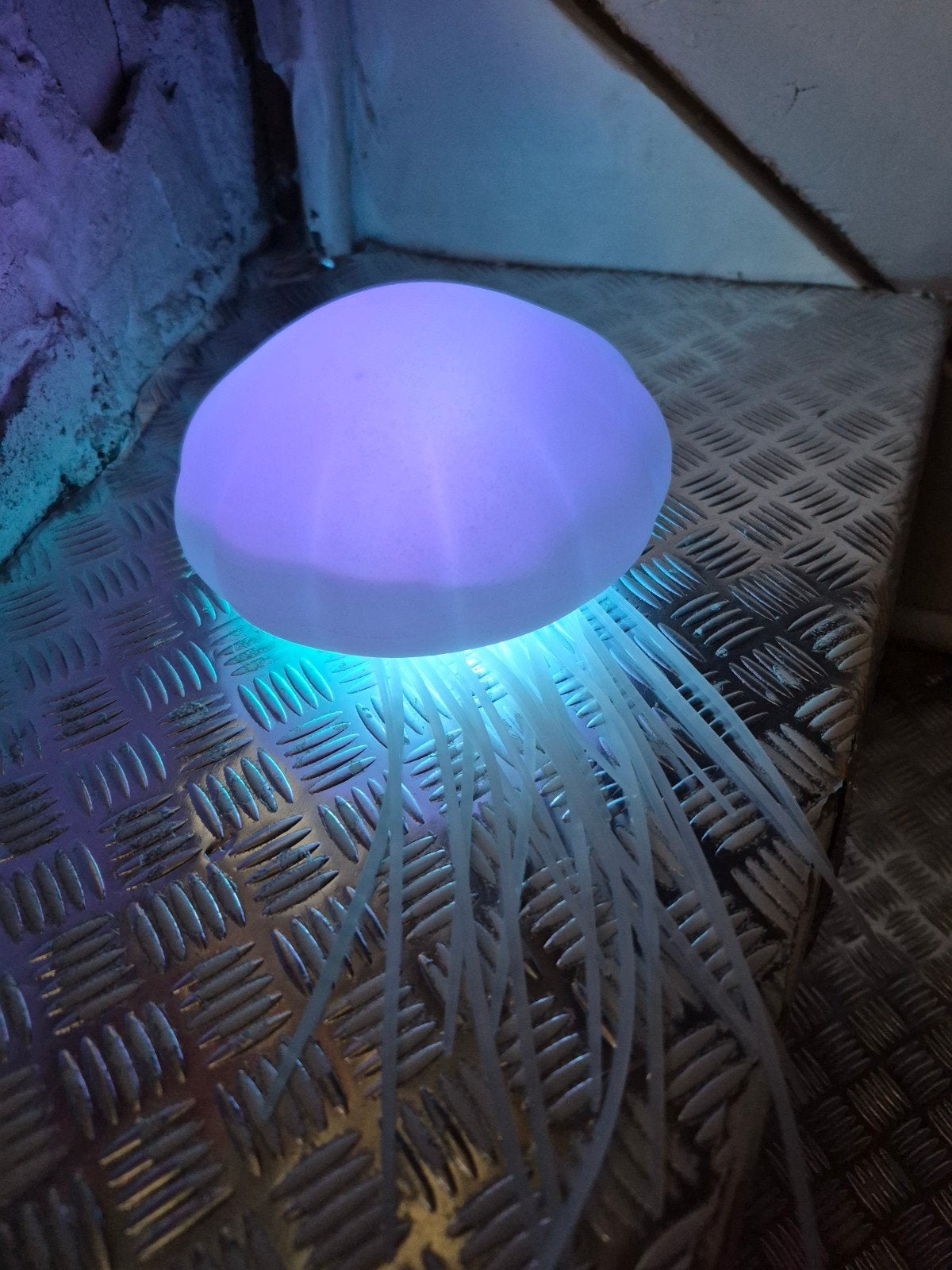 Kleurrijke Kwal LED Kwallenlamp - Sfeervolle Verlichting, Overige merken, Kunststof, Meerkleurig, Ophalen of Verzenden