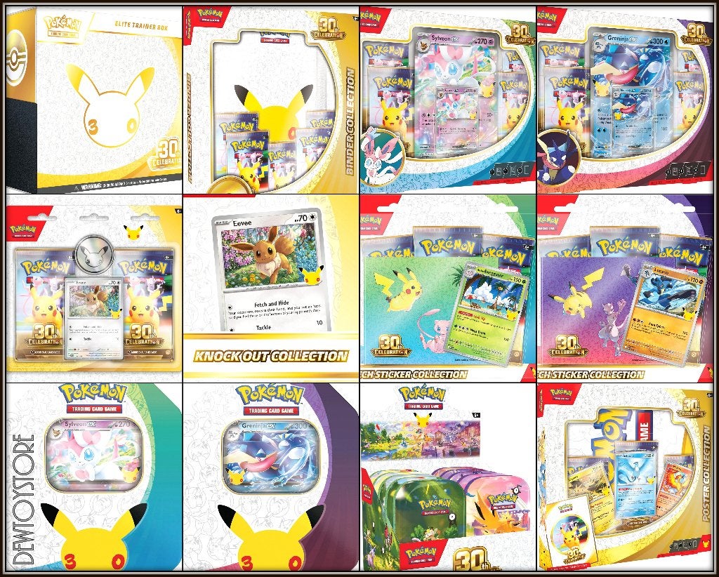 [Pre-order] Pokemon Trading Card Game TCG - 30th Celebration, Verzenden, Nieuw