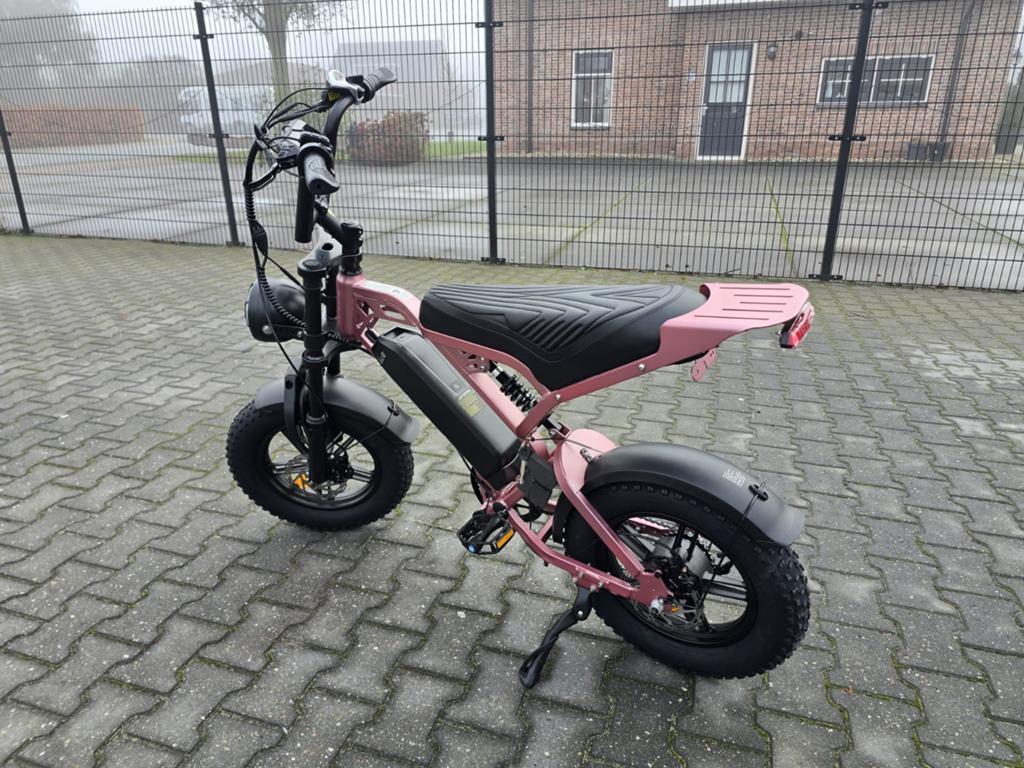 Fatbike V20 Mini Rose Gold ,+ hydraulische Rem + Achterzitje, Overige merken, -, -, Nieuw
