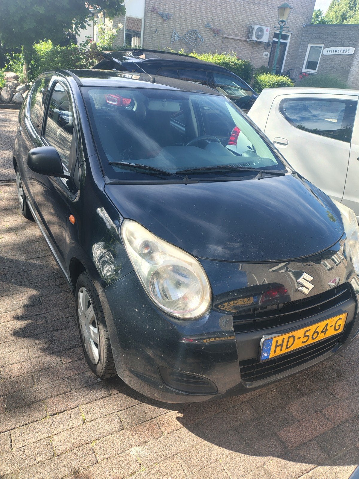 Suzuki Alto 1.0 2009 Zwart, Auto's, Suzuki, Particulier, Alto, Airconditioning, Bluetooth, Benzine, A, Hatchback, Handgeschakeld