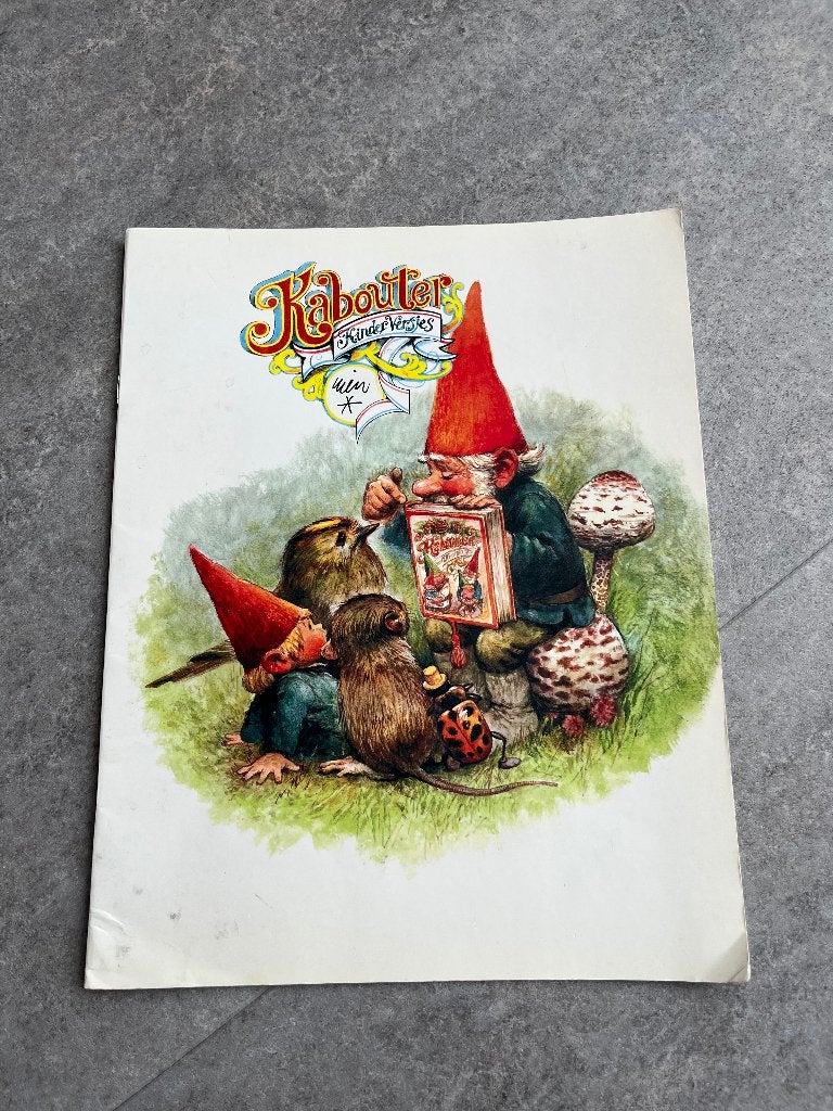 VCL - Rien Poortvliet - Kabouter kinderversjes, Ophalen of Verzenden, Gelezen, Overige onderwerpen, Rien Poortvliet