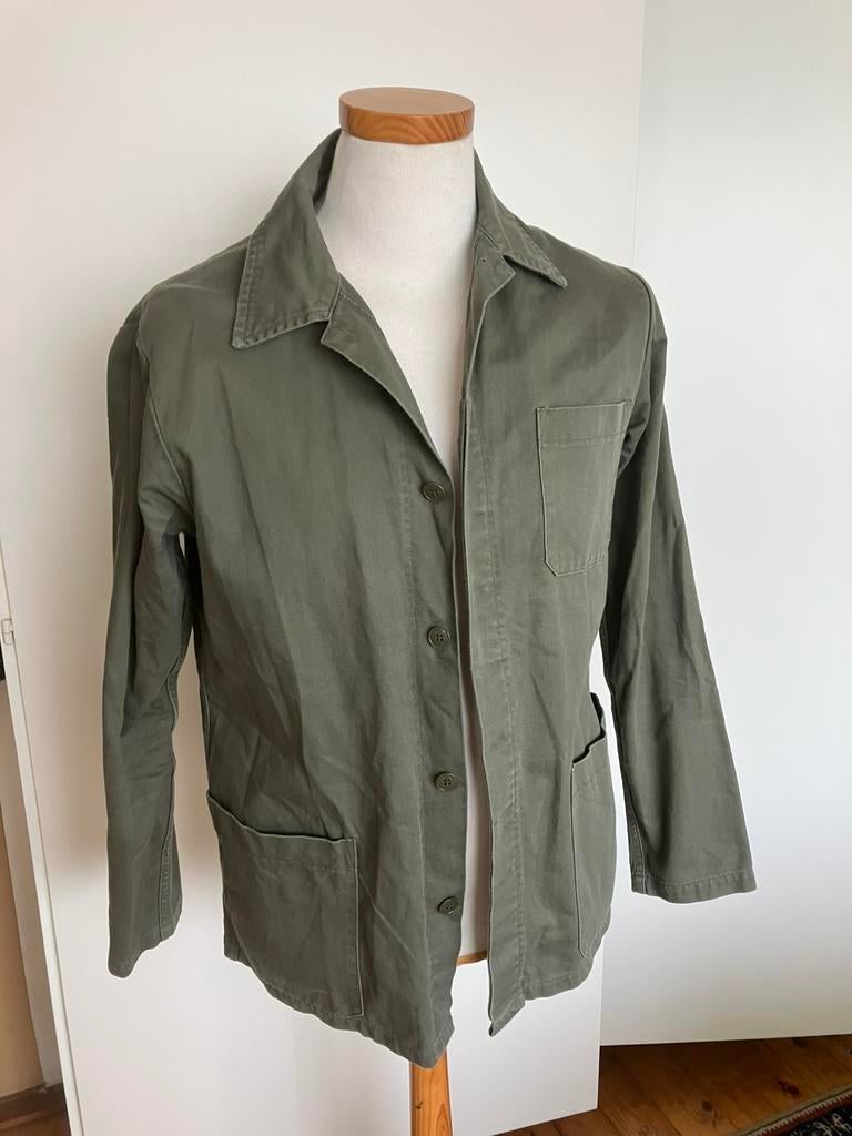 ARMY Groen werkmans jasje,M., Kleding | Heren, Ophalen of Verzenden, Zo goed als nieuw, Maat 48/50 (M), Groen