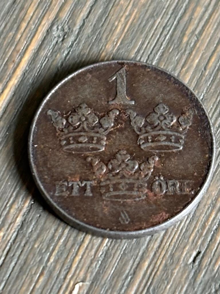 1 Ore 1943 Zweden, Ophalen of Verzenden, Overige landen, Losse munt