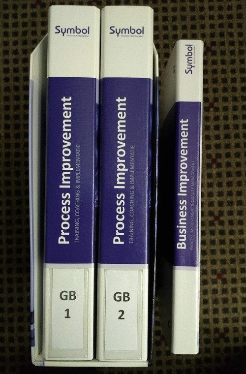 Green Belt Black Belt Lean Six Sigma Lesmateriaal Symbol, Boeken, Ophalen of Verzenden, Beta, Zo goed als nieuw, Overige niveaus