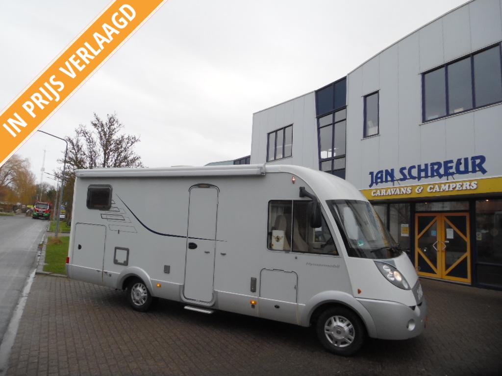 Hymer B614 CL Voorjaars Aktie 2026, Caravans en Kamperen, Integraal, Chemisch toilet, Ringverwarming, Koelkast