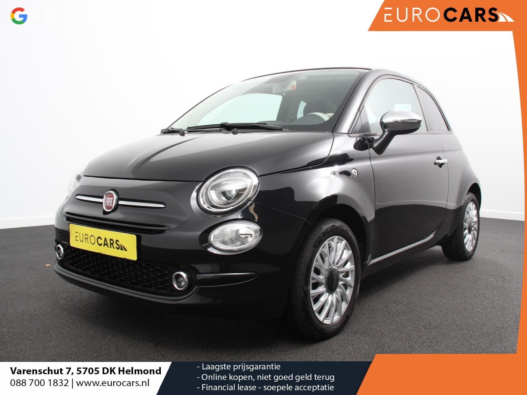 Fiat 500 C 1.0 Hybrid Bellavita Navigatie Climate Control Ap, Voorwielaandrijving, Stof, Gebruikt, Euro 6