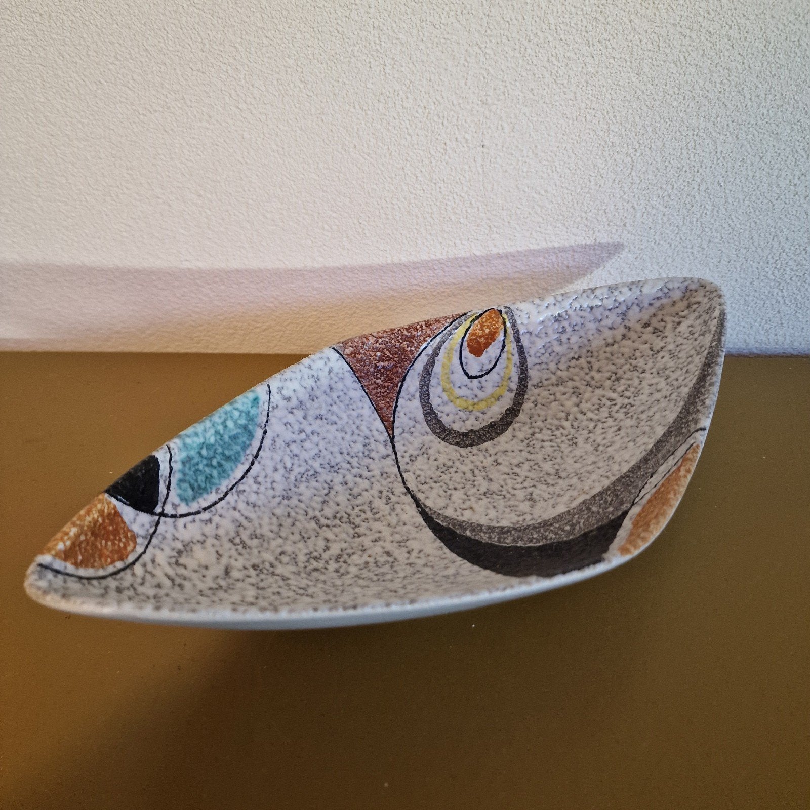 Flora Gouda jaren 50 schaal Vintage, Antiek en Kunst, Ophalen of Verzenden