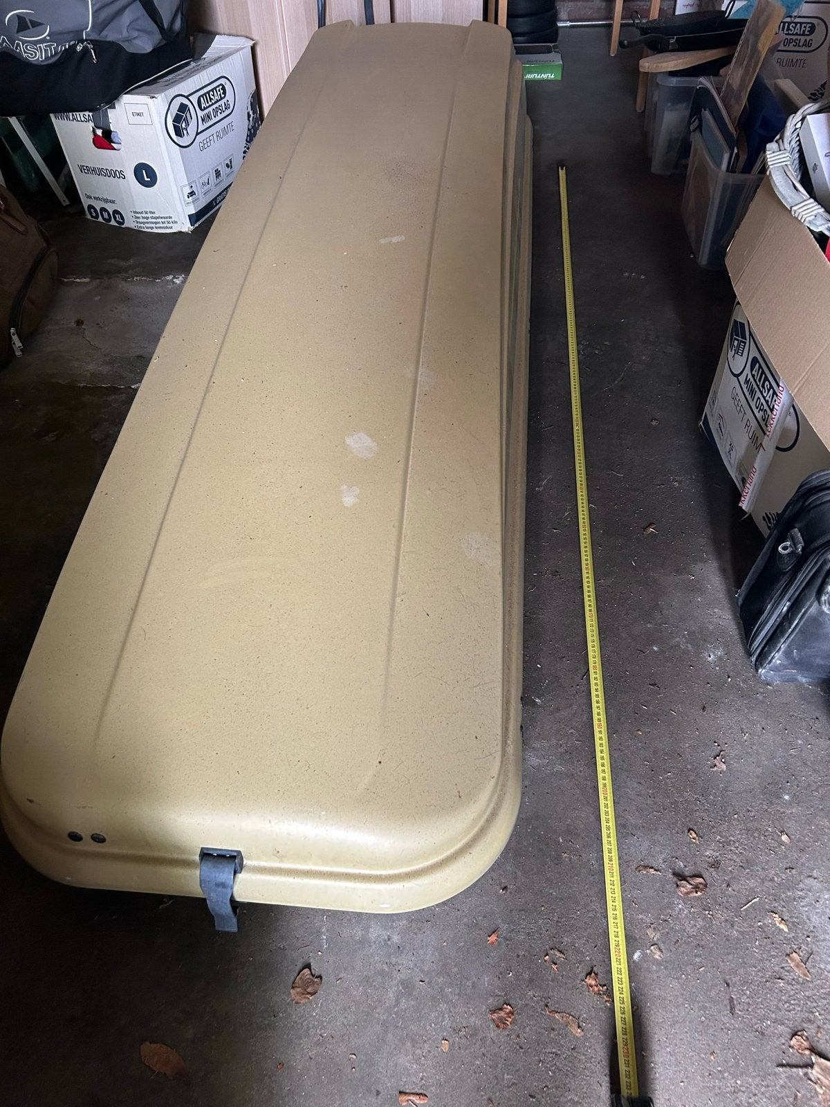 Ruime Auto-Plas Spazio 460 Dakkoffer - 460L, Auto diversen, Dakkoffers, Ophalen, Gebruikt