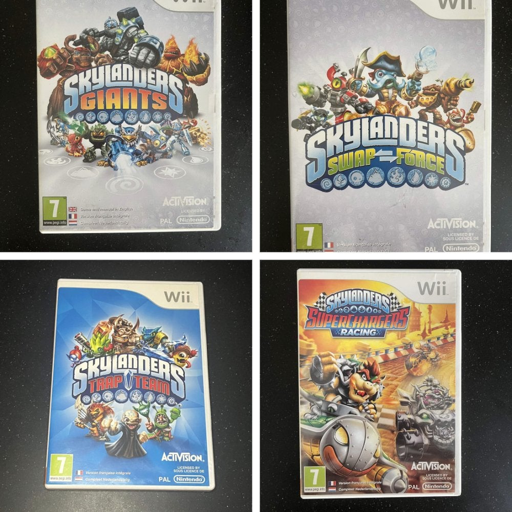 Skylanders nintendo wii games game trap team swap force etc, 2 spelers, Ophalen of Verzenden, Avontuur en Actie, Vanaf 7 jaar
