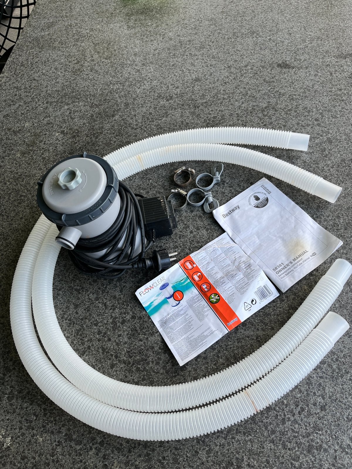 Bestway filterpomp, Tuin en Terras, Ophalen, Gebruikt, Zwembadpomp