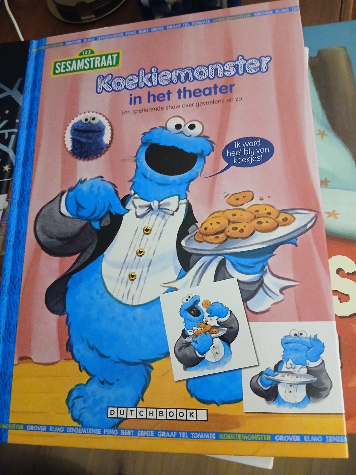 Sesamstraat: Koekiemonster in het theater - Kinderboek, Onbekend, Fictie algemeen, Jongen of Meisje, Ophalen of Verzenden