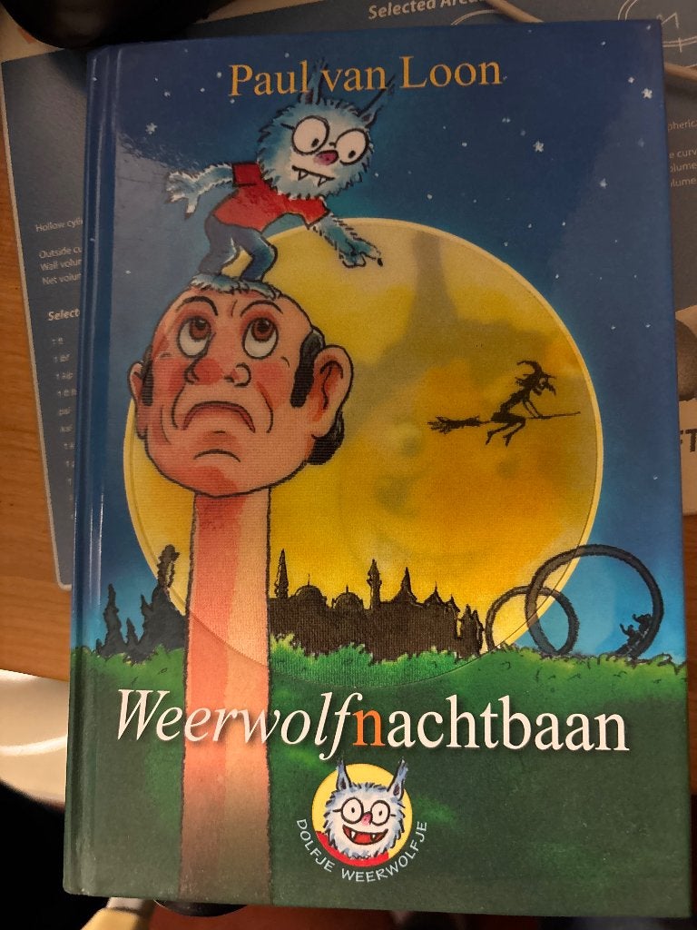 Boek: Weerwolfnachtbaan, Ophalen, Fictie algemeen, Paul van Loon, Nieuw