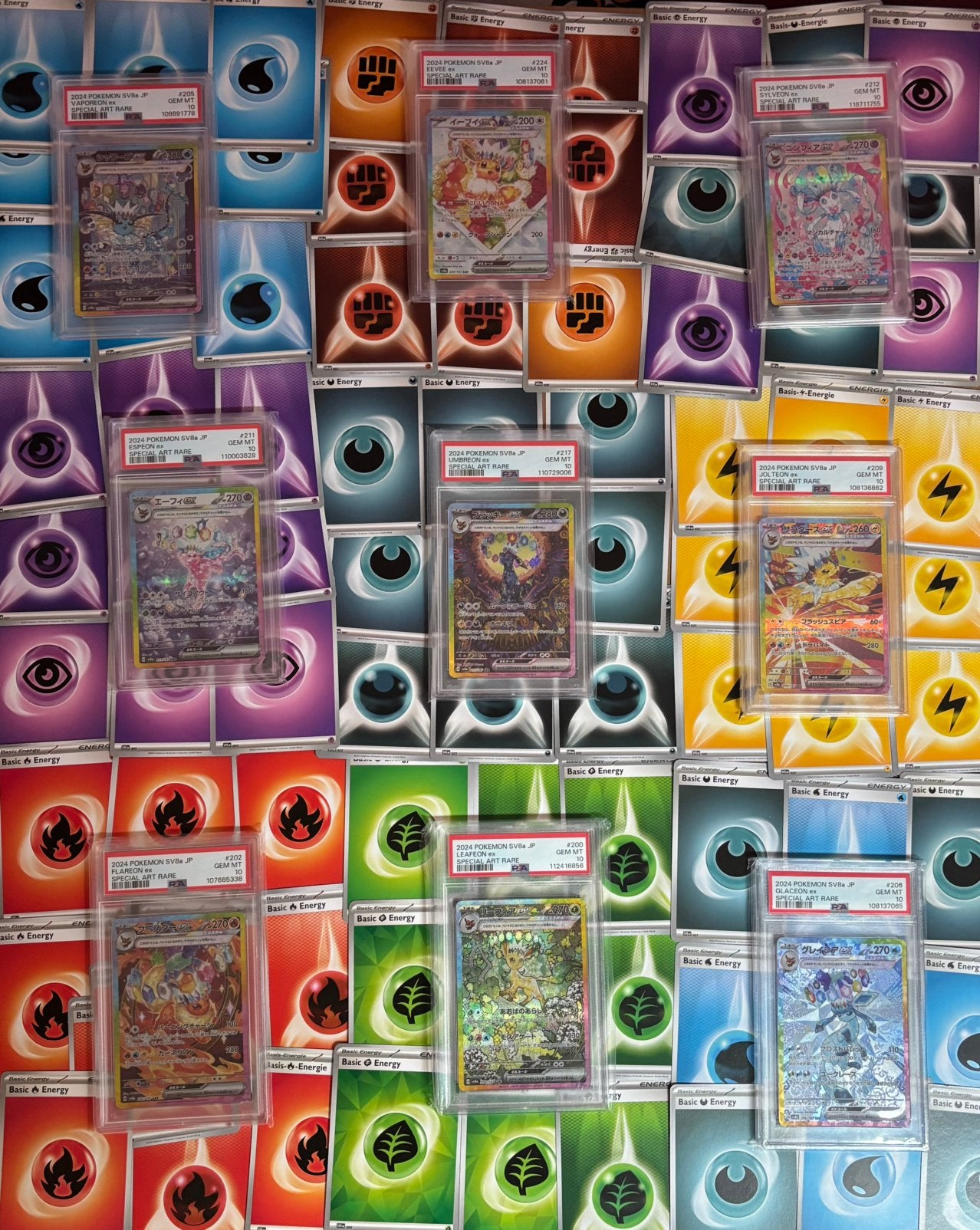 Pokemon 9 x Terastal Festival PSA 10, Ophalen of Verzenden, Nieuw