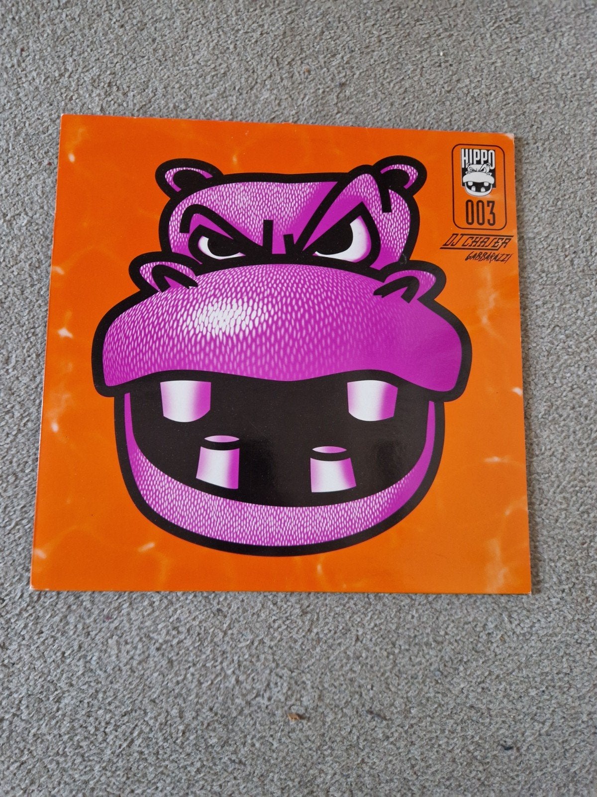 DJ Chaser- Gabbarazzi Hippo 003 (Hardcore/Gabber Vinyl), Cd's en Dvd's, Vinyl | Dance en House, Ophalen, Gebruikt, 12 inch, LP