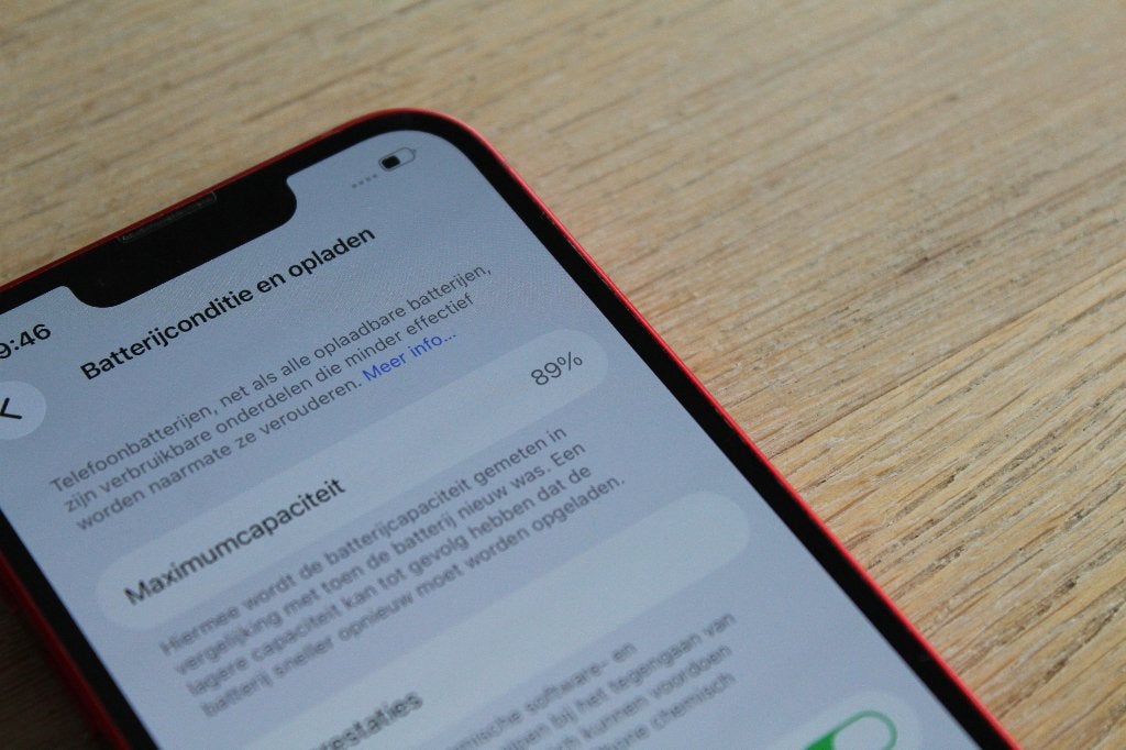 Apple iPhone 13 - 128GB - Rood | Zeer netjes | Origineel, 89 %, Apple, IPhone 13, Ophalen of Verzenden
