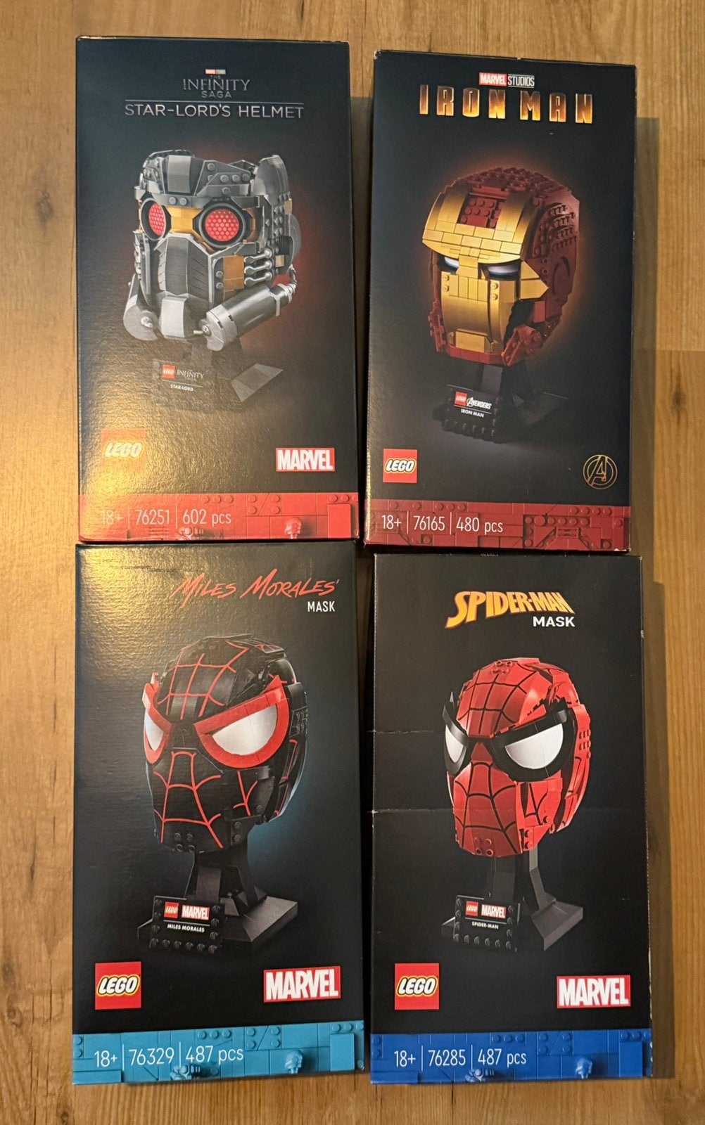 Lego marvel 76251 - 76165 - 76329 - 76285, Ophalen of Verzenden, Nieuw, Lego