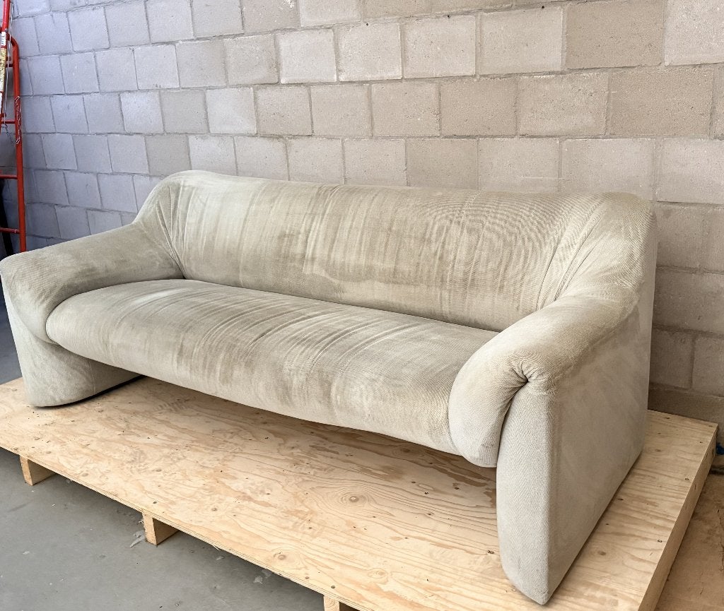 Leolux bank, Ophalen, Gebruikt, Driepersoons, 75 tot 100 cm