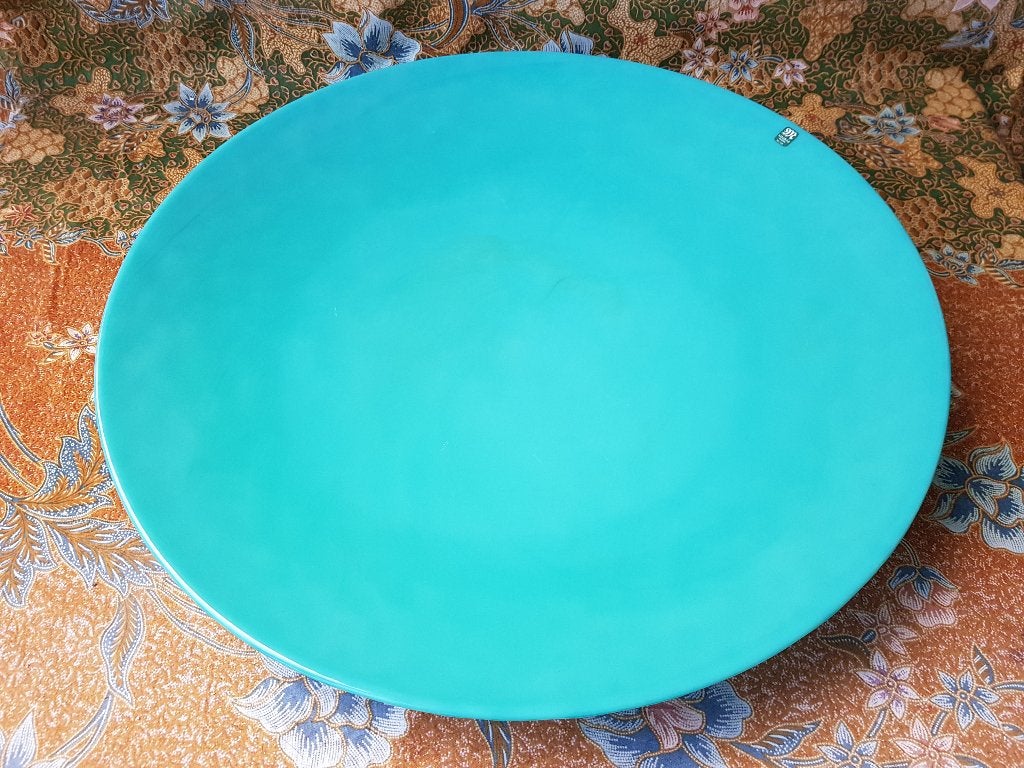 Mooie vintage schaal uit Zweden van Eva Englund 46,5 cm., Ophalen
