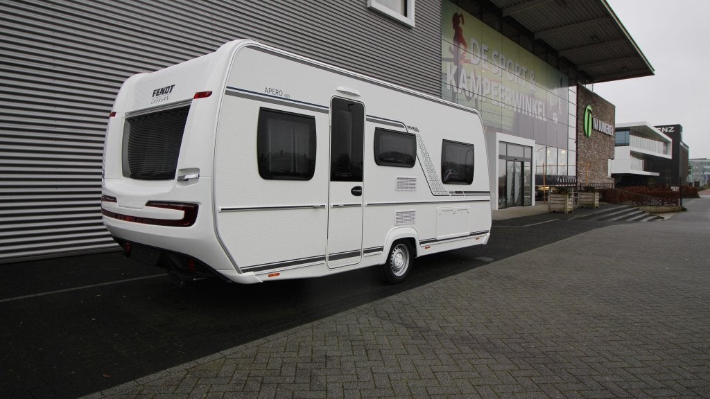 Fendt Apero 465 TG Dakluifel + Mover, Caravans en Kamperen, Standaardzit, Bedrijf, Fendt, 5 tot 6 meter
