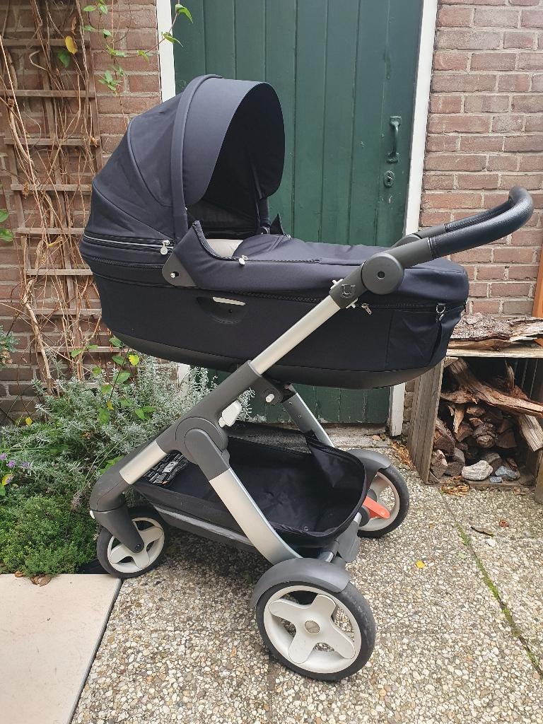 Stokke Trailz kinderwagen, Gebruikt, Verstelbare duwstang, Combiwagen, Ophalen
