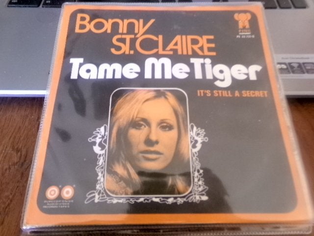 Zeldzaam - Bonny St. Claire – Tame Me Tiger - 1973 - Topper, Ophalen of Verzenden, Gebruikt, Nederlandstalig