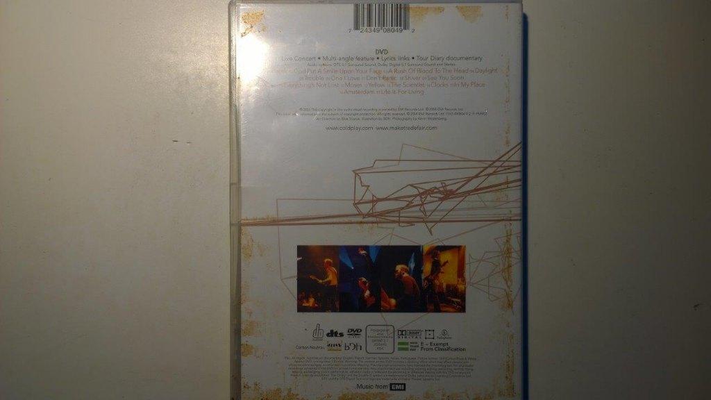 Coldplay - Live 2003 (DVD), Alle leeftijden, Ophalen of Verzenden, Zo goed als nieuw, Muziek en Concerten