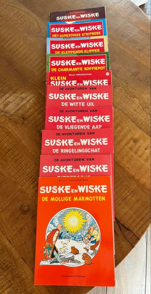 Suske en Wiske stripboeken, Boeken, Stripboeken, Gelezen, Meerdere stripboeken, Ophalen of Verzenden
