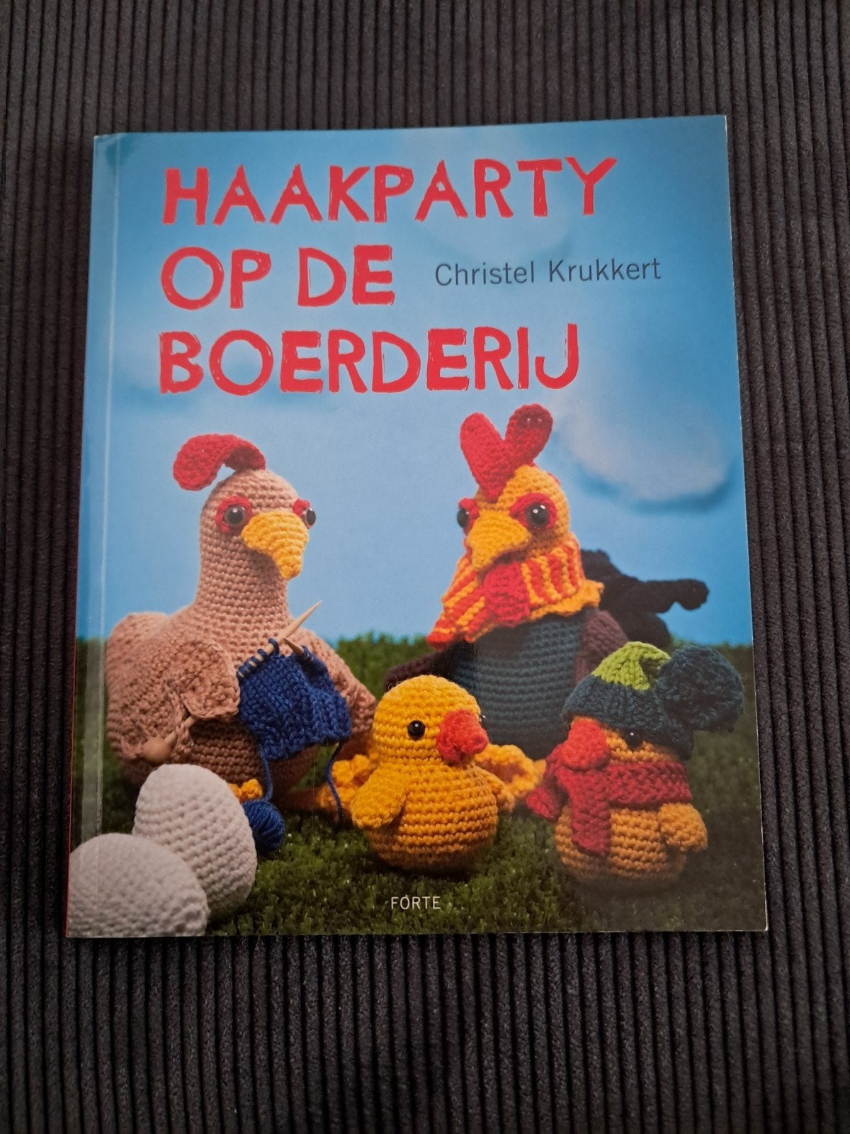 Haakparty op de boerderij, Hobby en Vrije tijd, Breien en Haken, Ophalen of Verzenden, Haken, Patroon of Boek