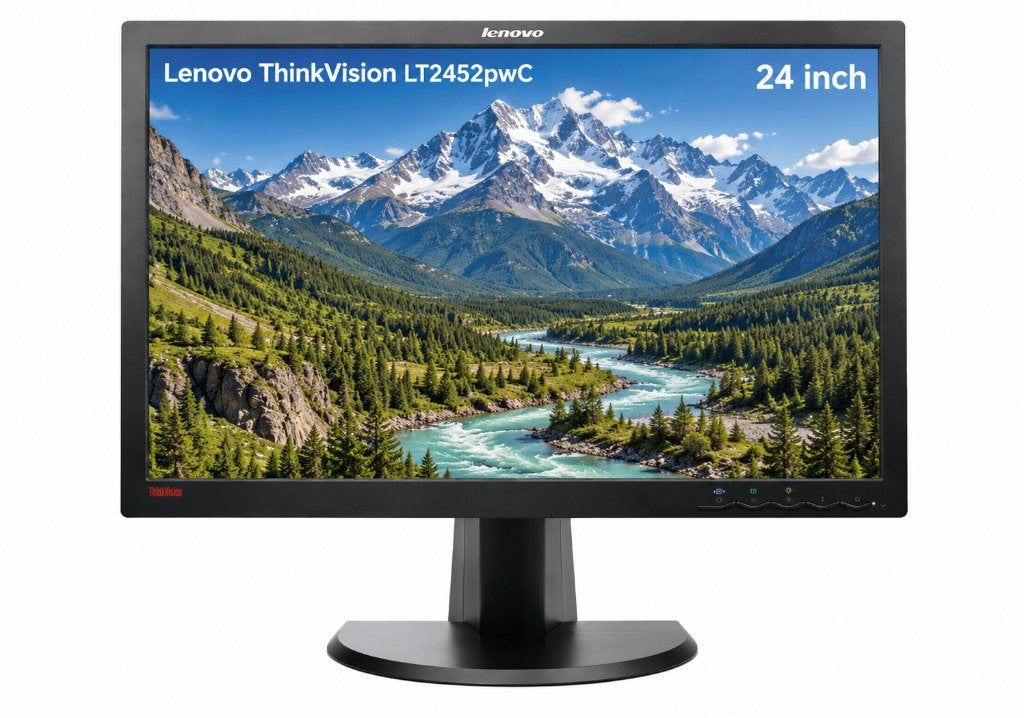 Lenovo ThinkVision LT2452pwC, IPS, In hoogte verstelbaar, Nieuw, Full HD