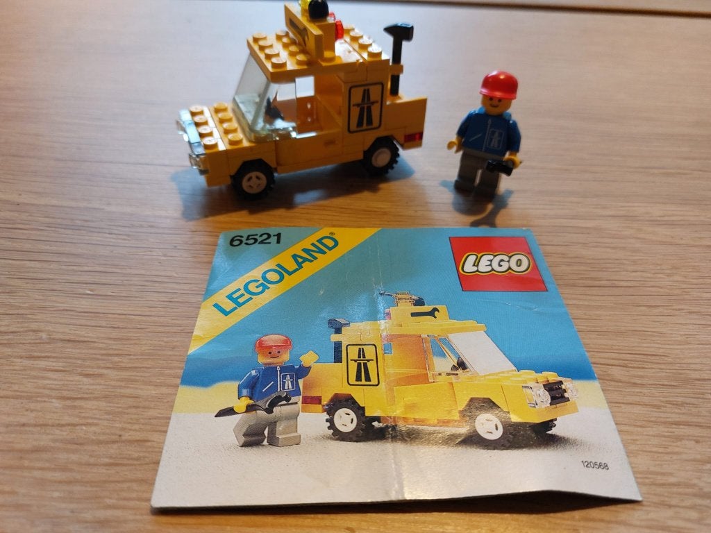 Lego Legoland Emergency Repair Truck 6521, Gebruikt, Lego, Ophalen of Verzenden, Compleet