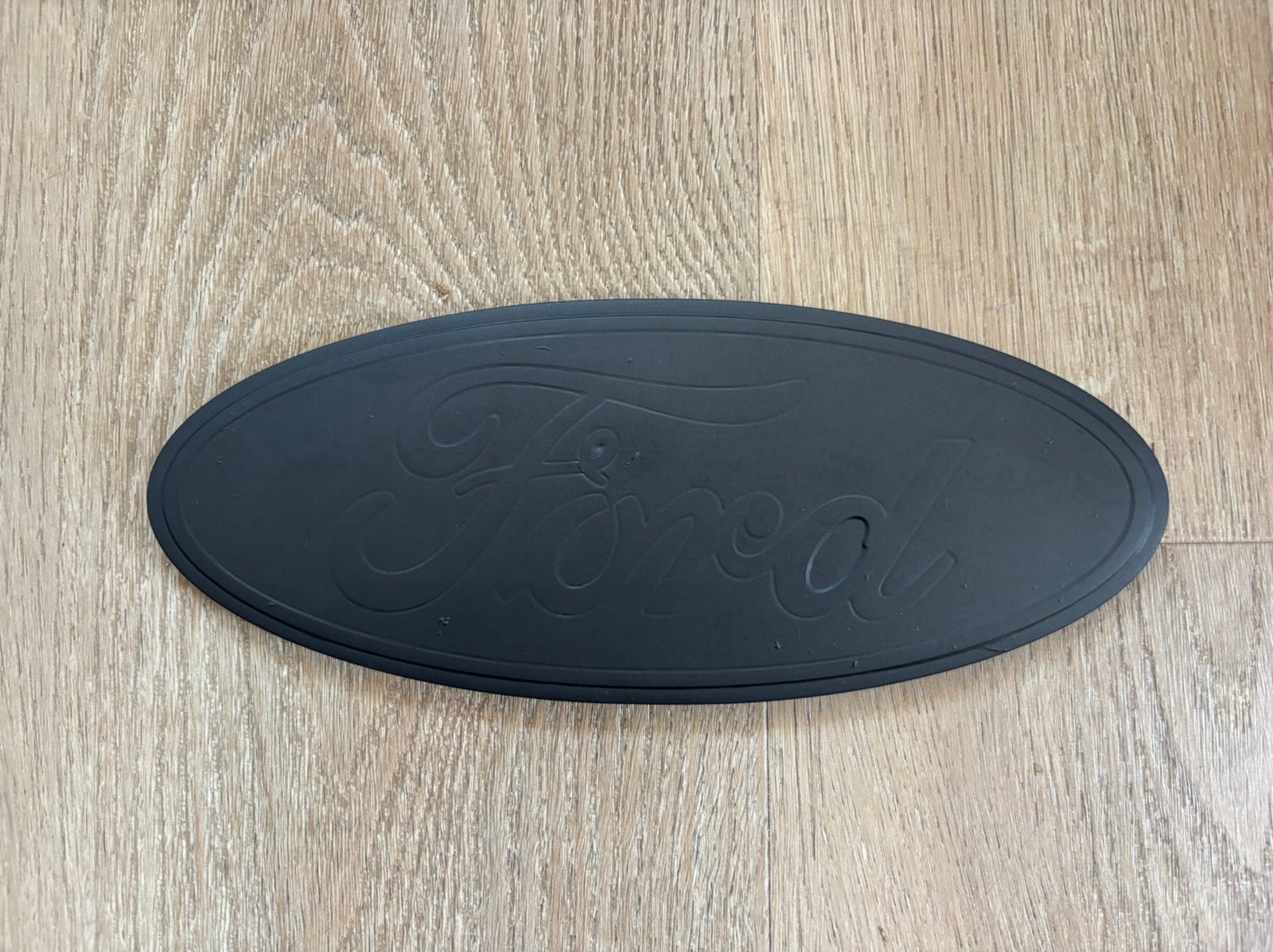 ZWART FORD LOGO TRANSIT NIEUW TYPE, Ophalen of Verzenden