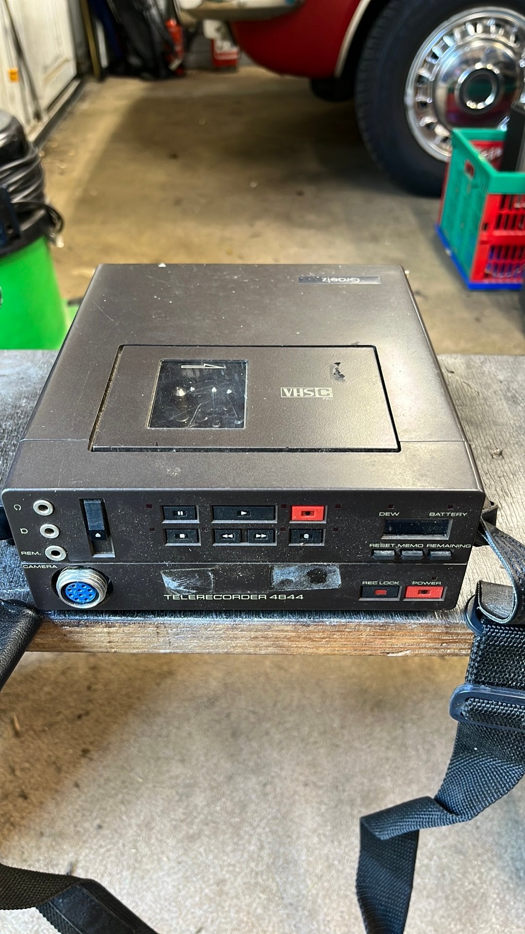 Greatz portable VHS C recorder type 4844, Ophalen of Verzenden, Gebruikt, VHS-speler of -recorder