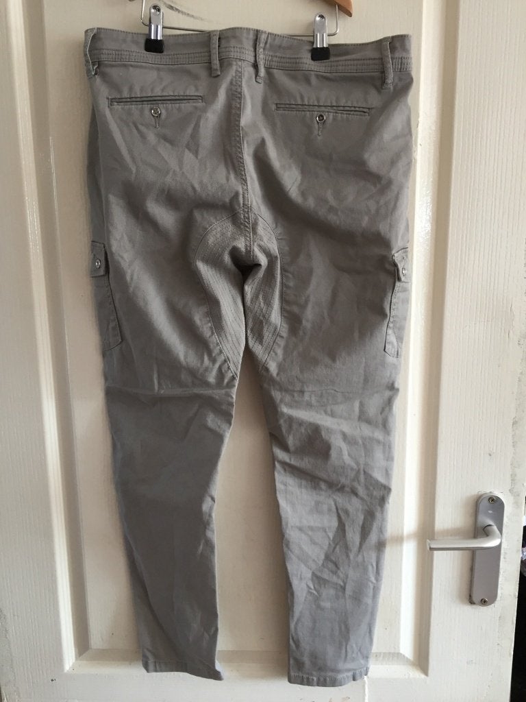 Phard broek 28 grijs(2B22), Tweedehands verkoop, Ophalen of Verzenden, Tweedehands verkoop, Maat 38/40 (M)