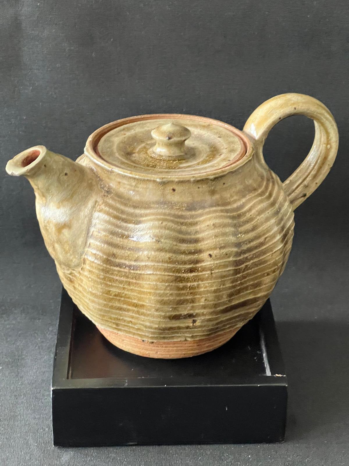 Vintage japanse theepot van Kees Hoogendam, Ophalen of Verzenden