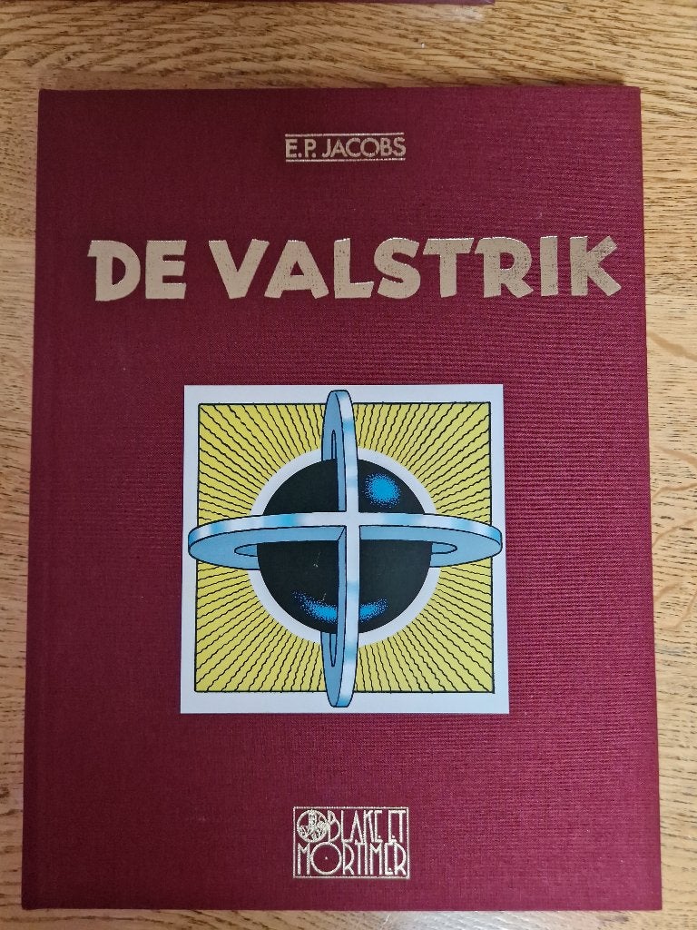 Blake & Mortimer 09 - De Valstrik - Luxe - rood linnen, Edgar P. Jacobs, Eén stripboek, Nieuw, Ophalen of Verzenden