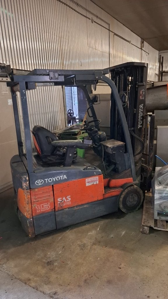 Toyota heftruck, Ophalen, Gebruikt