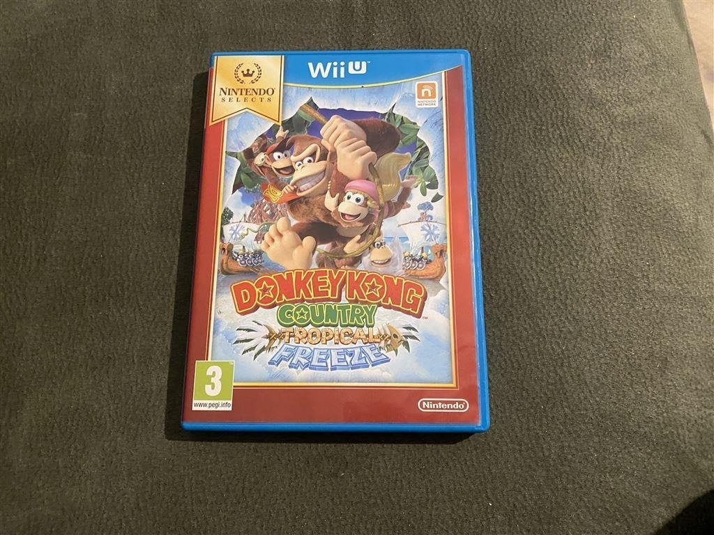 wii-u donkey kong country tropical freeze [565], Avontuur en Actie, Verzenden, 1 speler, Zo goed als nieuw