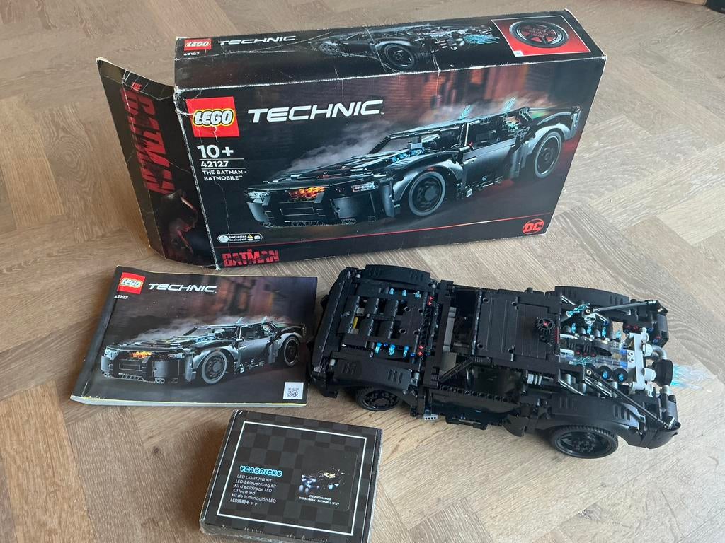Lego Technic The Batman Batmobile 42127, Compleet, Lego, Ophalen of Verzenden, Zo goed als nieuw