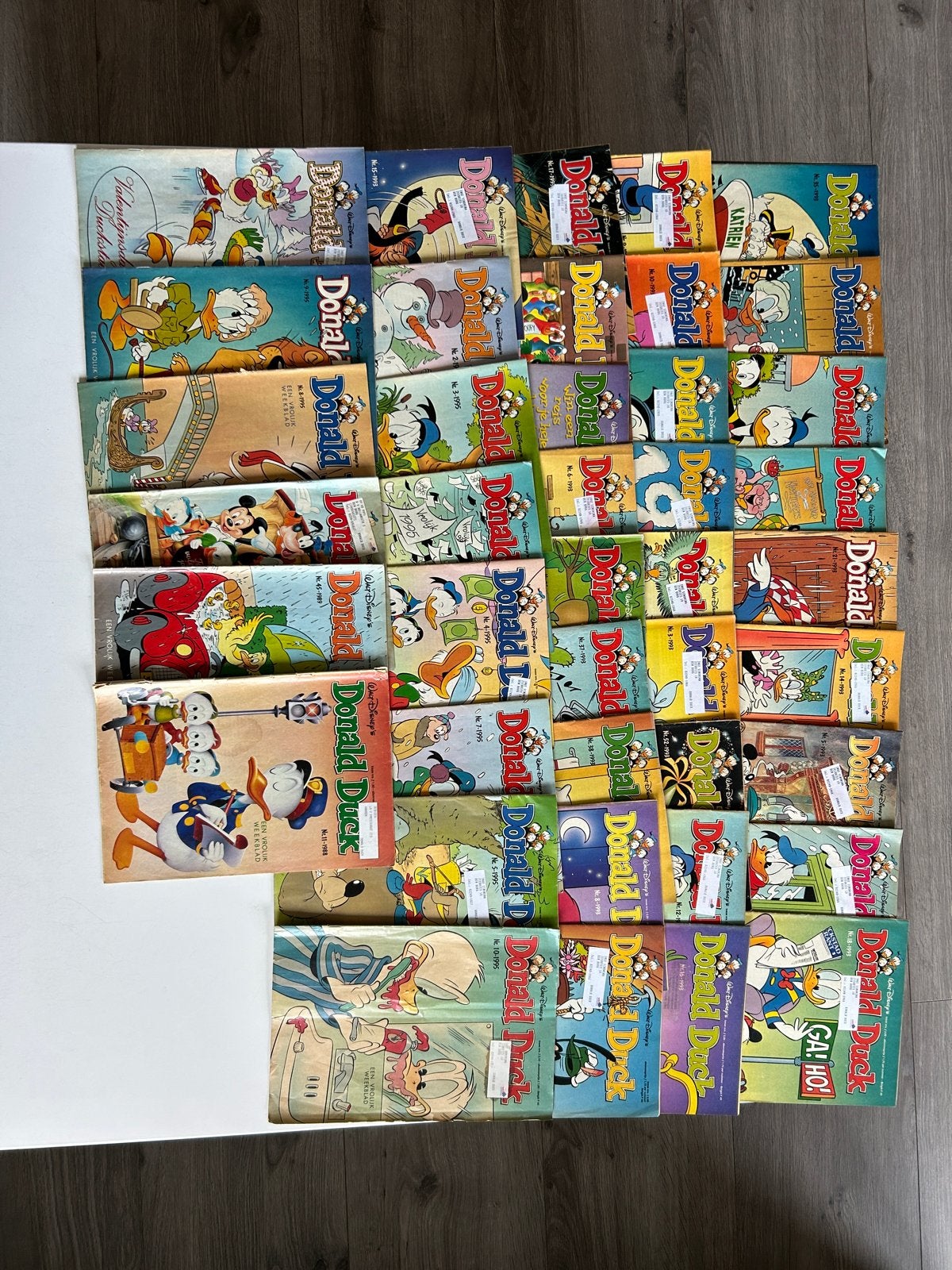 Grote collectie Donald Duck stripboeken, Meerdere stripboeken, Ophalen, Gelezen