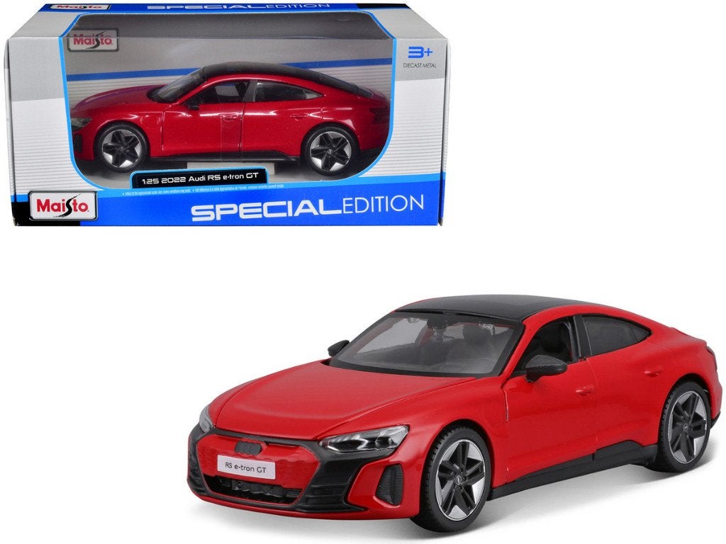 Maisto: 2022 Audi RS e-tron GT Rood 1:25, Auto, ., Nieuw, Ophalen of Verzenden