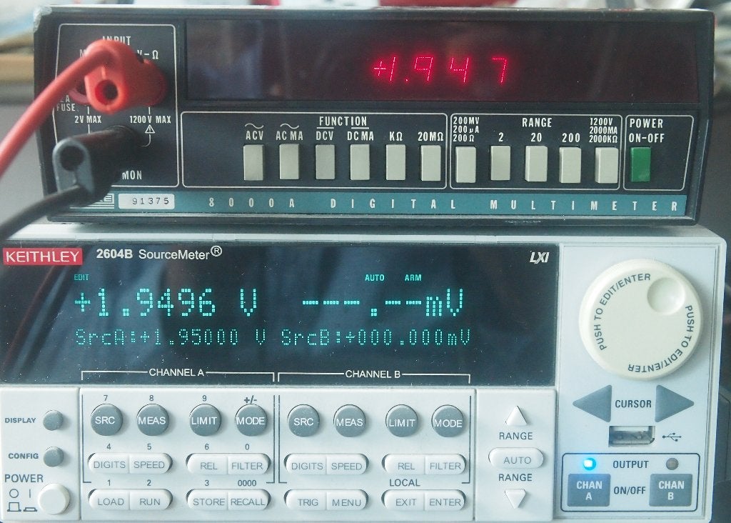 Fluke 8000A Digitale Multimeter, Ophalen of Verzenden, Gebruikt, Multimeter