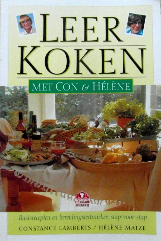 Leer koken met Con & Hélène, Boeken, Kookboeken, Ophalen of Verzenden, Zo goed als nieuw