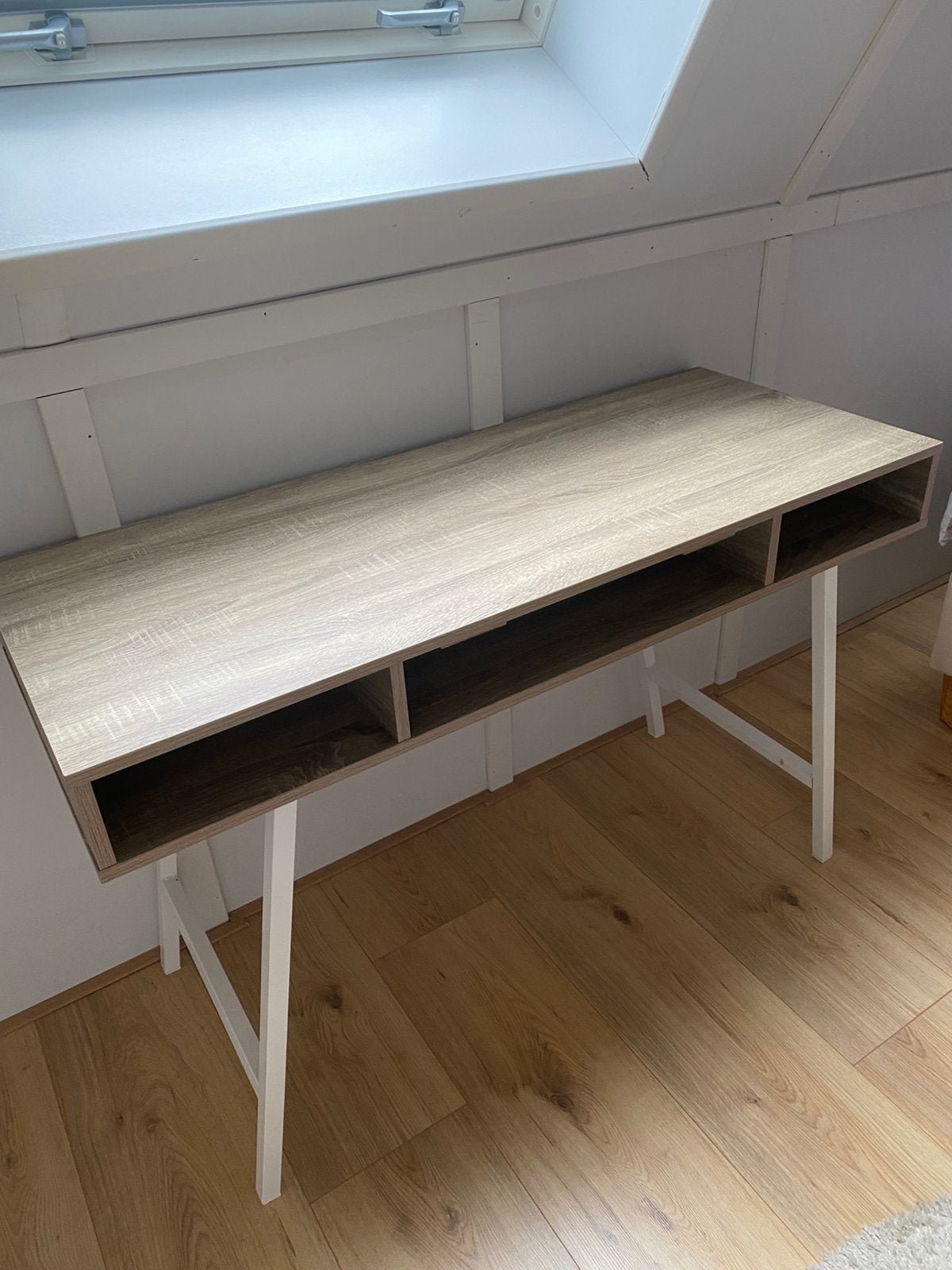 Leenbakker Bureau, Huis en Inrichting, Bureaus, Gebruikt, Meerkleurig, Ophalen