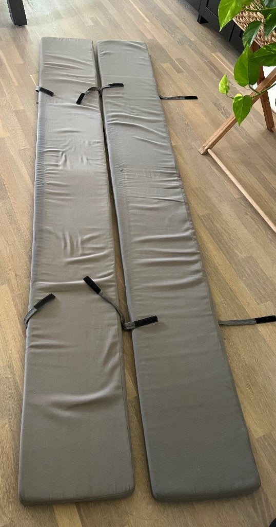 Kussens picknick tafel 220 cm, Tuin en Terras, Ophalen, Gebruikt, Rechthoekig, Overige materialen
