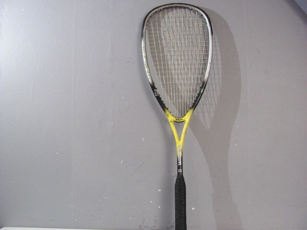 squash racket van WILSON SLEDGE HAMMER 160, Sport en Fitness, Ophalen of Verzenden, Zo goed als nieuw, Racket, Met hoes