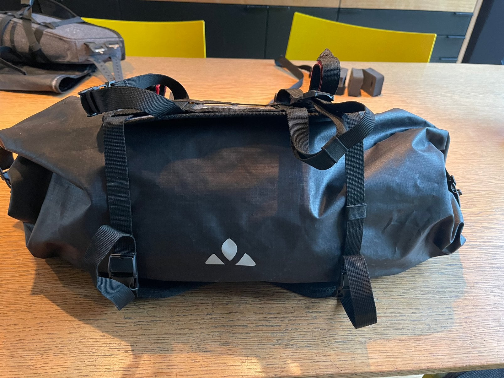 Stuurtas vaude trailfront cage II met drybag, Ophalen of Verzenden, Gebruikt