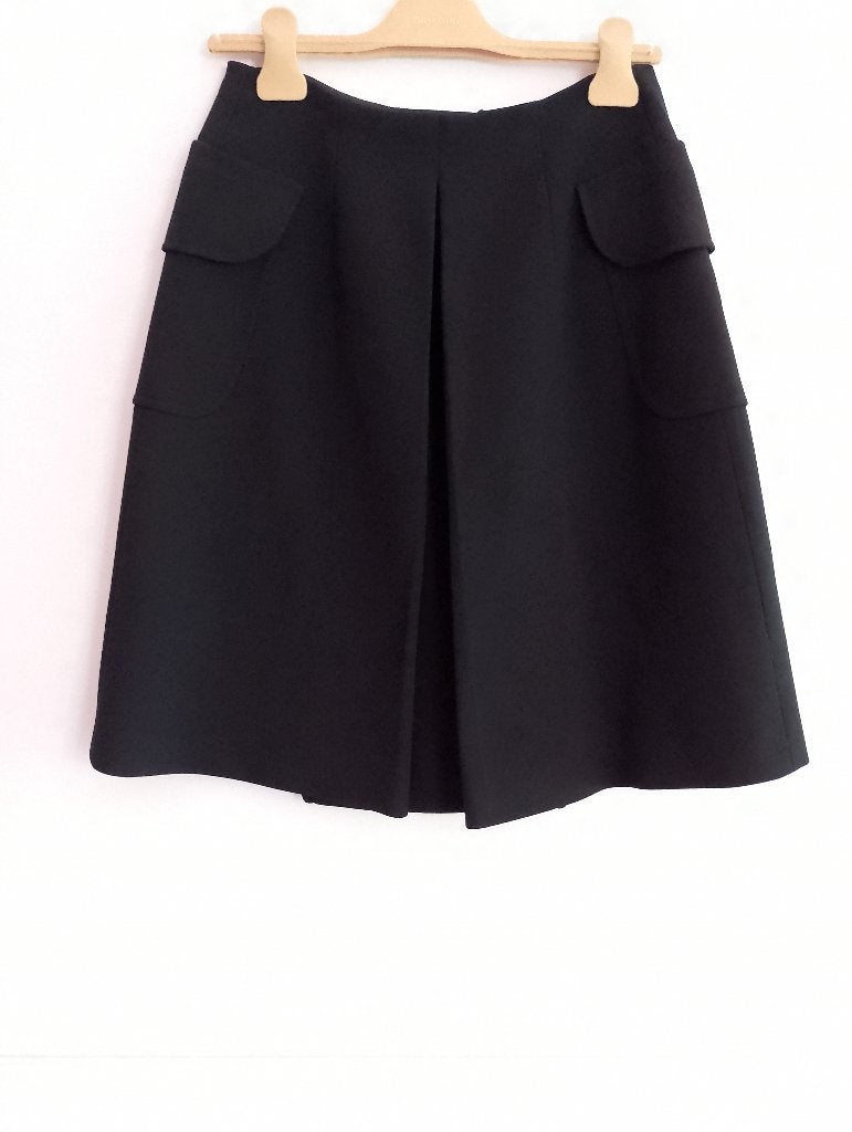 PRADA's MIU MIU SKIRT, 38, Kleding | Dames, Rokken, Nieuw, Maat 38/40 (M), Zwart, Knielengte, Ophalen of Verzenden