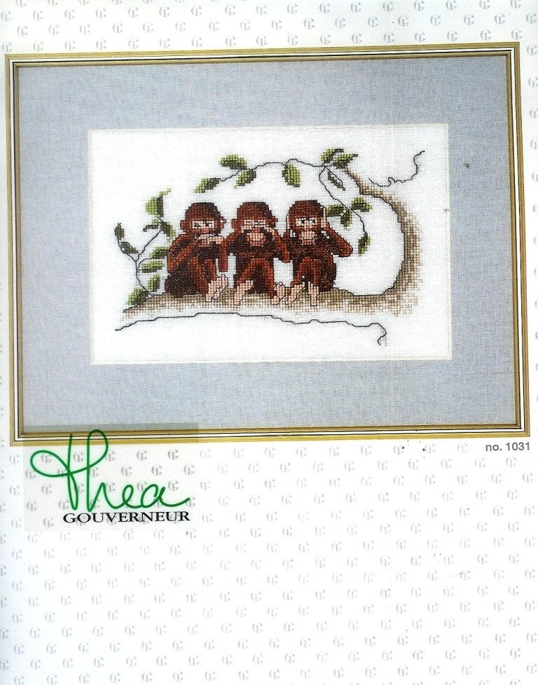 Cado Thea G. borduurpakket, HOREN, ZIEN ZWIJGEN 1031, Ophalen of Verzenden, Nieuw, Handborduren, Borduurpakket